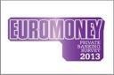 Euromoney Best Private Banking Services 2013 Award
