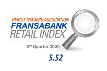 Beirut Traders Association - Fransabank Retail Index For The Third Quarter 2020 (Q3-2020)