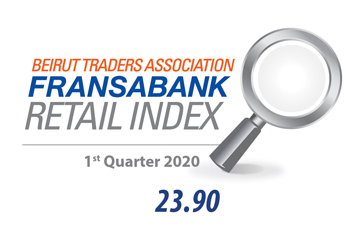 Beirut Traders Association - Fransabank Retail Index For The First Quarter 2020 (Q1-2020)